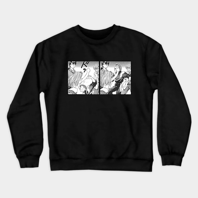 Asuka punch dark Crewneck Sweatshirt by hole